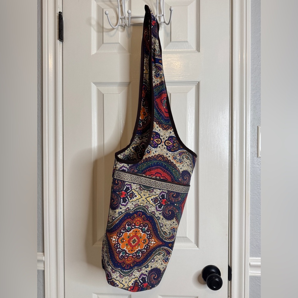 Bohemian Paisley YOGA Mat Shoulder Bag